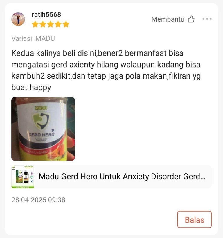 testimoni madu gerd hero